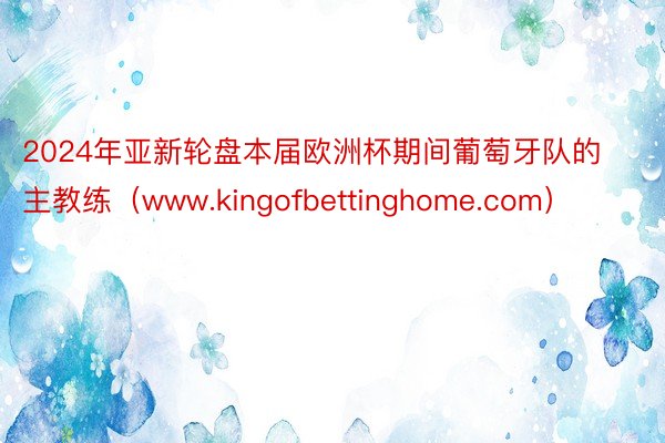 2024年亚新轮盘本届欧洲杯期间葡萄牙队的主教练（www.kingofbettinghome.com）